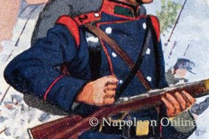 Württemberg Infanterie 1870 - Soldat des 4. Infanterie-Regiments