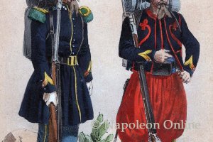 Jäger zu Fuß und Zouave