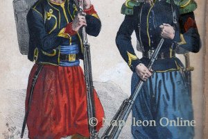 Kaisergarde - Zouave und Jäger zu Fuß