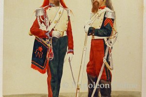 Kaisergarde - Dragoner der Kaiserin (Dragoner und Trompeter in Großer Uniform)