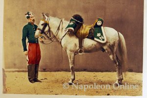 Kaisergarde - Guiden zu Pferd (Soldat in Stalluniform)