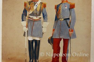 Maison Impériale - Cent-Gardes (Dienstuniform zu Fuß und Ausgehuniform)