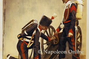 Kaisergarde - Artillerie zu Fuß (Große Uniform und Uniform mit Spenzer)