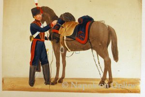 Kaisergarde - Artillerie zu Pferd (Fahrer und Zugpferd)
