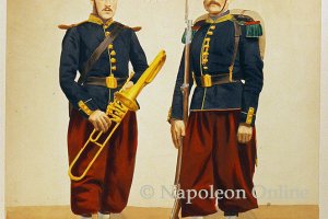 Infanterie - Linieninfanterie (Musiker und Soldat einer Zentrumskompanie)