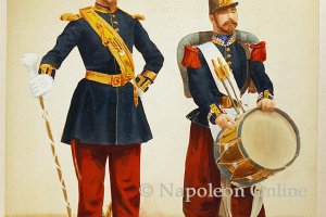 Infanterie - Linieninfanterie (Tambour-Major und Trommler)