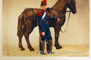 Train - Artillerietrain (Soldat und Zugpferd)