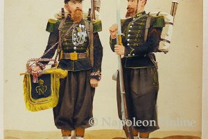 Kaisergarde - Jäger zu Fuß (Jäger und Hornist)