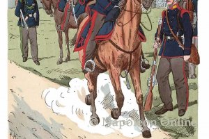 Württemberg - Infanterie, Kavallerie und Artillerie ab 1864