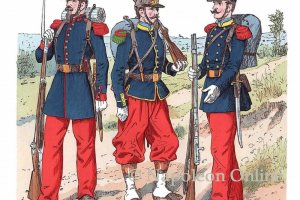 Frankreich - Infanterie 1853-1869