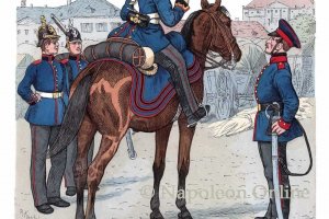 Hessen-Kassel - Artillerie und Train 1866