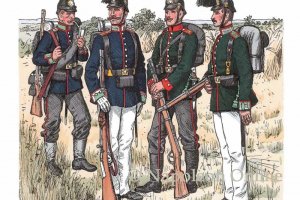 Mecklenburg-Schwerin - Jäger 1870-1899