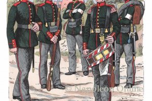 Hamburg - Infanterie 1866-1867