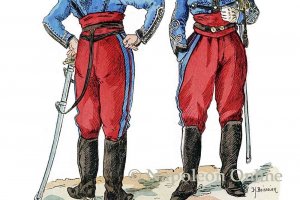 Frankreich - Chasseurs d'Afrique 1870