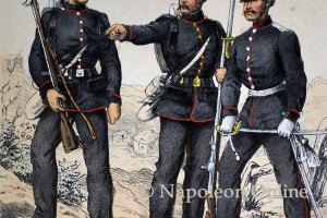 Jäger und Schützen - 1. Jäger-Bataillon Nr. 12 (Jäger), Schützen- (Füsilier-) Regiment Nr. 108 (Füsilier), 2. Jäger-Bataillon Nr. 13 (Offizier)